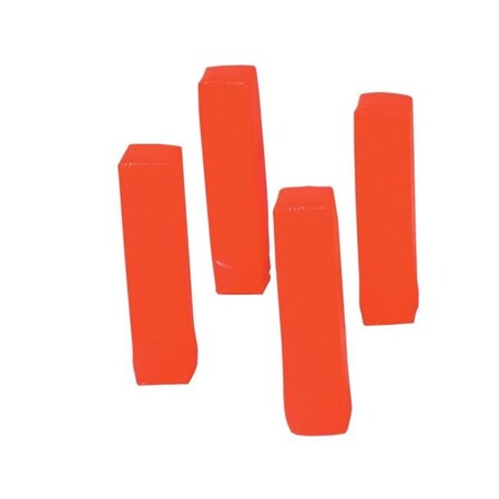 Champion Sports Champion Sports 021657 Sportime EndZone Side Line Pylons; Set of 4; Orange 21657